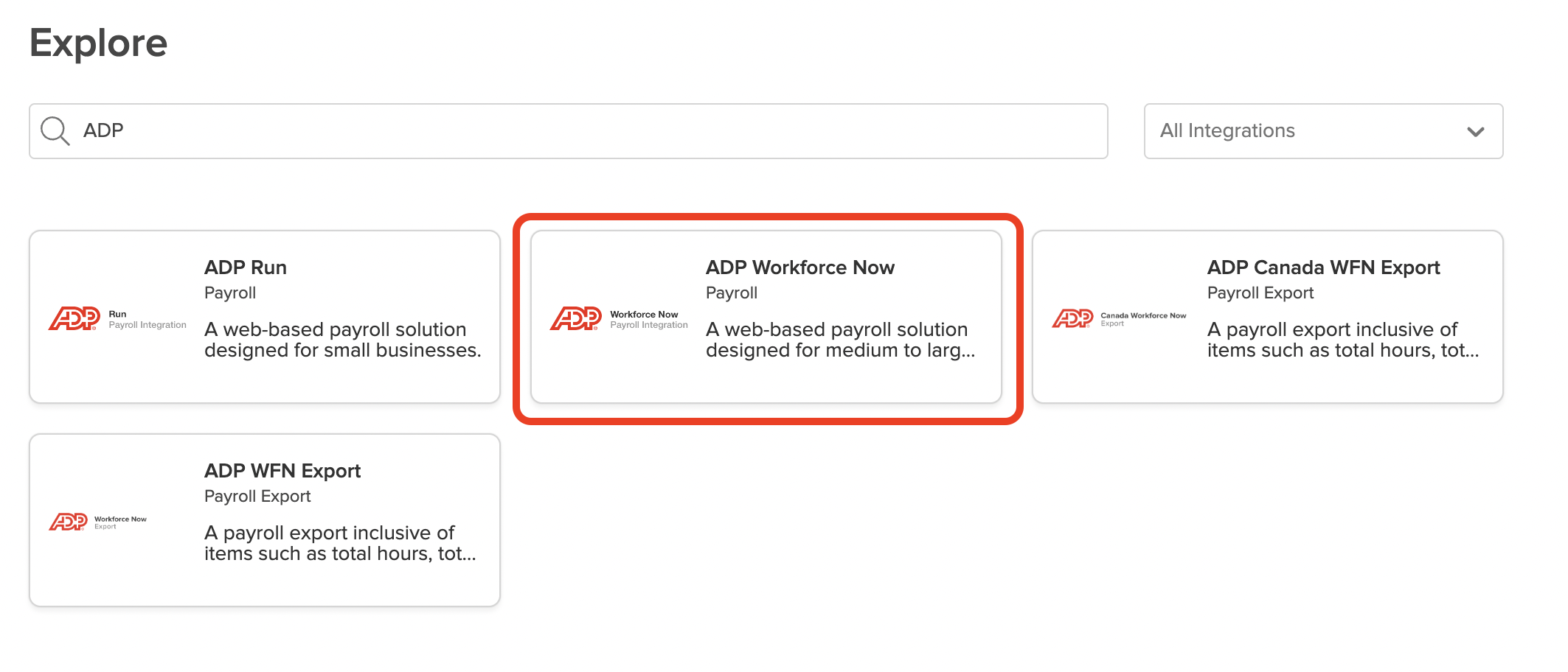 ADP Workforce Now (US) Payroll Integration 7shifts