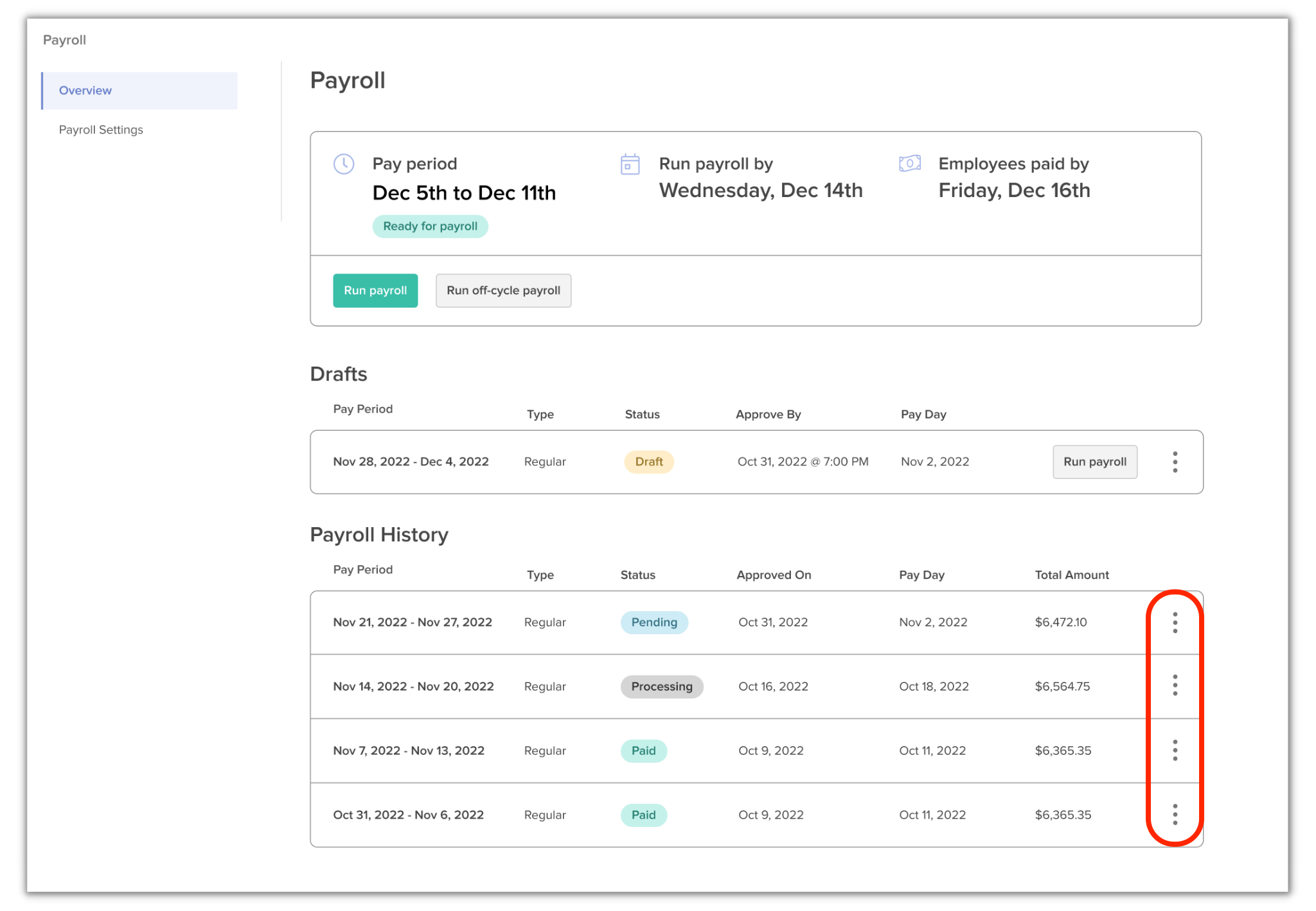 Run 7shifts Payroll – 7shifts
