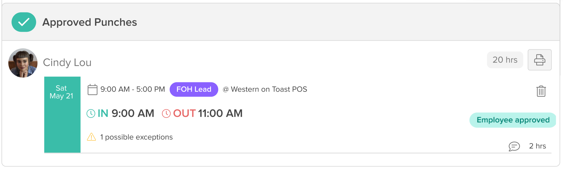 Time Clocking & Integration Settings for Labor Visibility – 7shifts