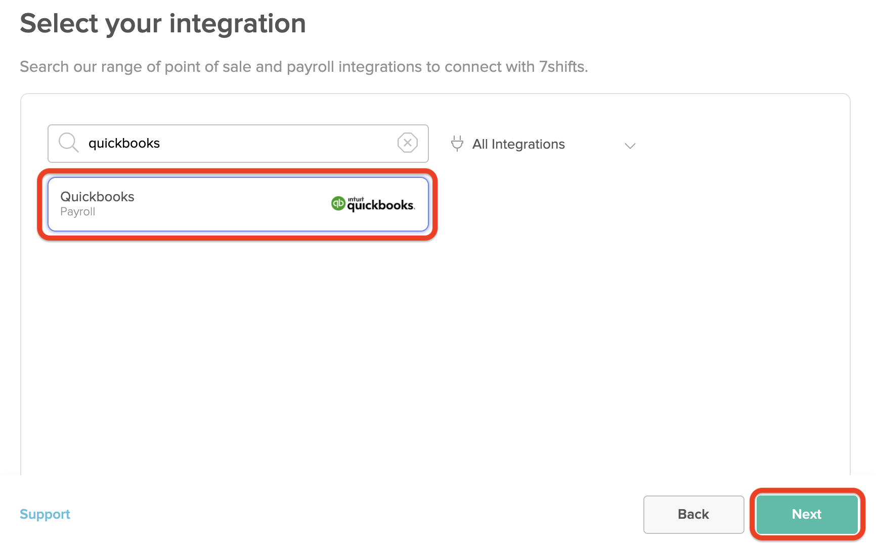QuickBooks Online Payroll Integration 7shifts